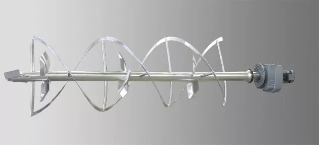 Agitation innovante combinant hélices HTPG4 et hélicoïdes pour des produits visqueux et fragiles, existe en version cuiseur