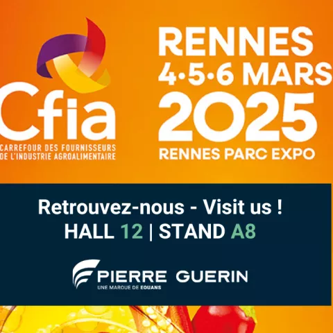 Illustration of Pierre Guérin sera présent au Salon CFIA 2025 de Rennes